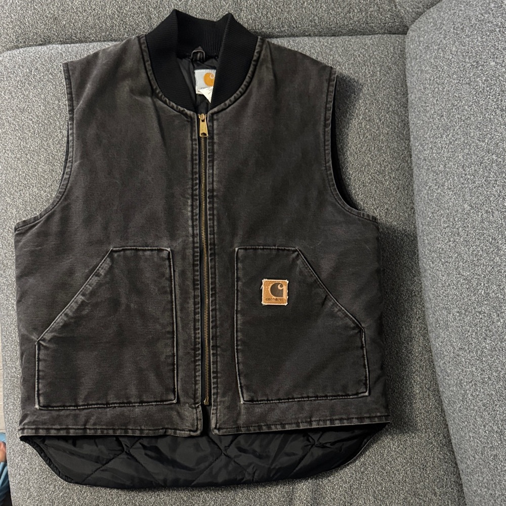 Carhartt Dark Gray Sleeveless Vest